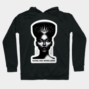 Black Women Matters - Natural Hair, Natural Queen Hoodie